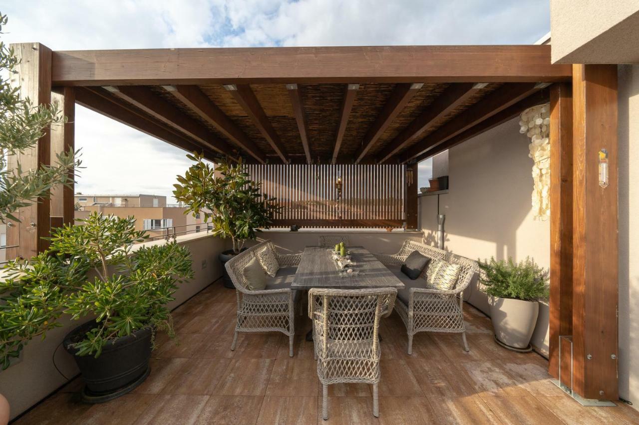 Apartment Garden Terrace Zadar Extérieur photo